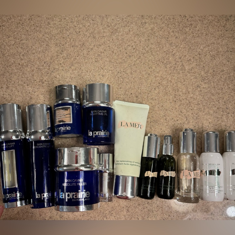 LAPRAIRIE LAMER BOTTLES